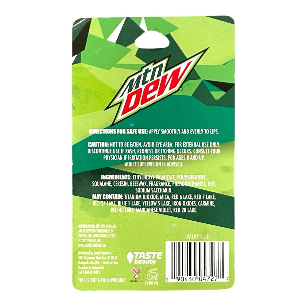 Lot of 2 Mt Dew Flavored Lip Balm Mini Bottle Soda Pop .16 Oz Fun NEW - Picture 7 of 14